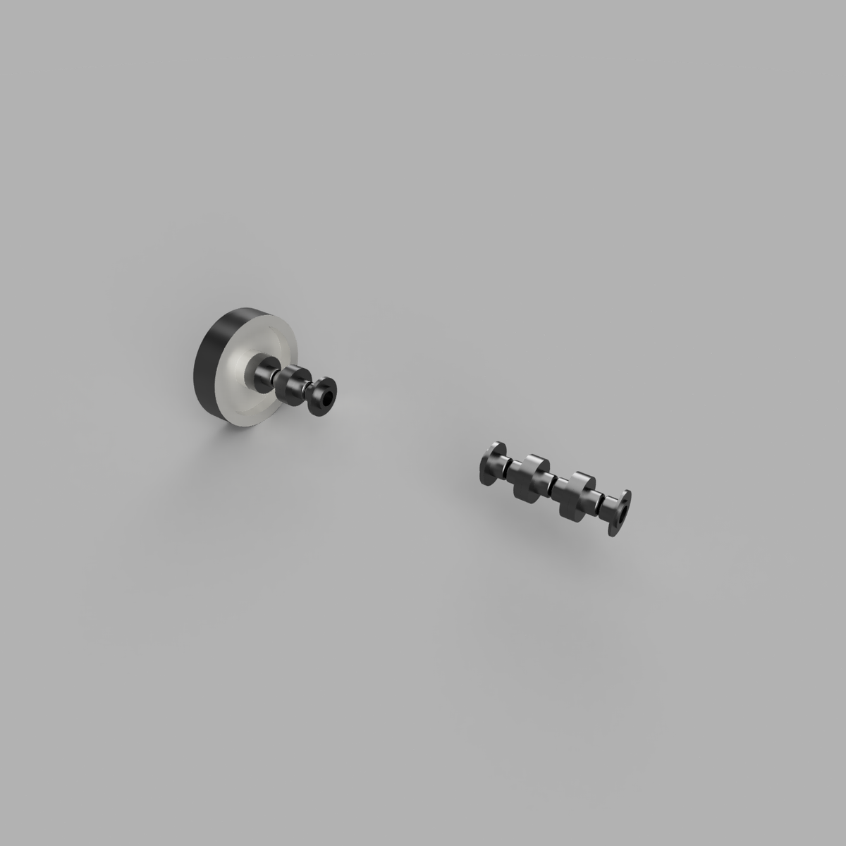 Wheel spacers for Apex Cabber V1